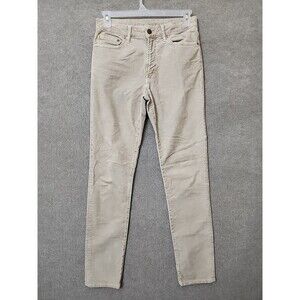 American Eagle Slim Fit Corduroy Pants Mens 31x34 Beige Next Level Flex Stretch